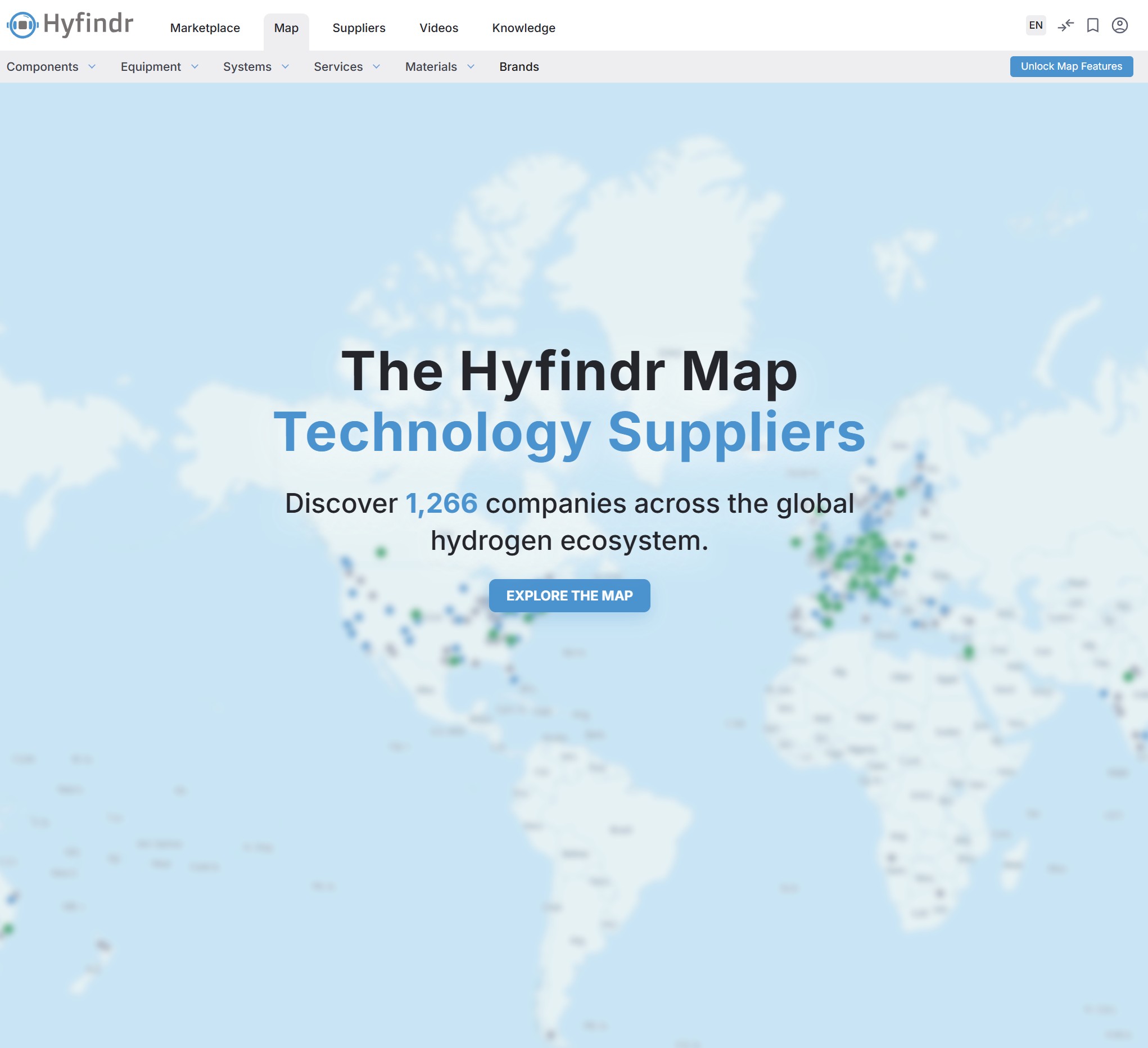 Hyfindr B2B marketplace for the Hydrogen Economy